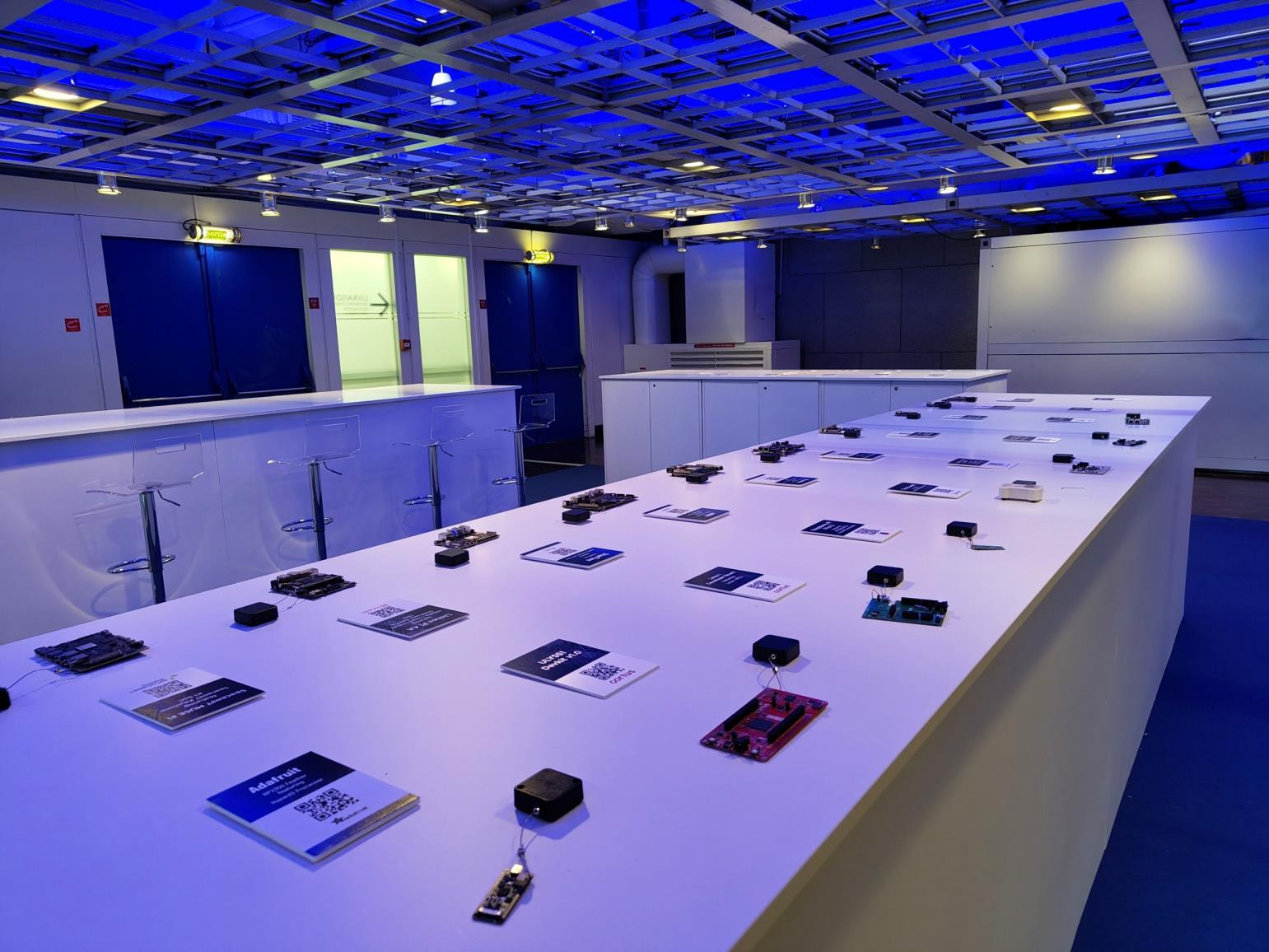 Hardware demo area